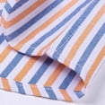 thumbnail image 4 of Kezqiaxn Men Dress Shirt Summer Button Down Shirts with Pocket Striped Collared Casual Shirt Plus Size Fashion, 4 of 8