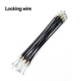 thumbnail image 3 of 5Pcs Electric Vehicle Motorcycles Rear Saddle Lock Plate Cable Lock Cable, 3 of 10
