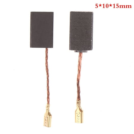 

2pcs 5x10x15mm Mini Drill Electric Grinder Replacement Parts Carbon BrushesLDWA
