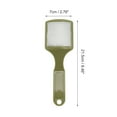thumbnail image 4 of Unique Bargains 1 Pc Reusable Spatula Shape Foot Scrubber Green, 4 of 7