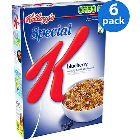 Kellogg's Special K Blueberry Cereal, 11.4 oz (Pack of 6)