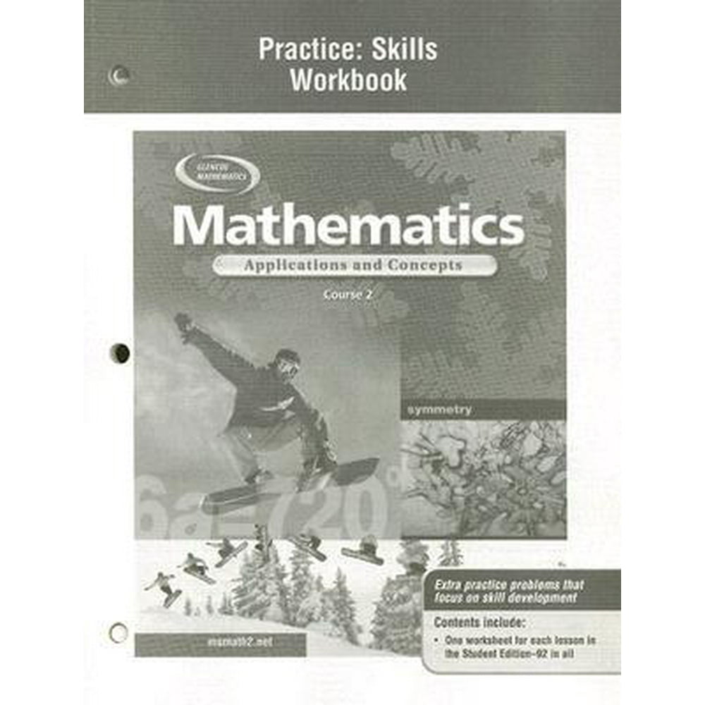 Glencoe Mathematics Mathematics Applications and Concepts, Course 2