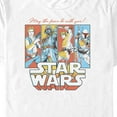 thumbnail image 2 of Men's Star Wars Colorful Panels Graphic Tee White X Large, 2 of 5