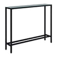 thumbnail image 4 of Derkkin Narrow Mini Console Table, Transitional, Black, 4 of 16