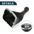 thumbnail image 5 of Unique Bargains Gear Shifter Knob with Cover No.1J0711113EG 6 Speed Manual Stick Shifter Knob for VW Bora 99-05 Plastic, 5 of 6
