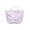 Purple, variant on Striped Tote Bag, Waterproof PVC Handbag, Large Capacity Beach Shopping Travel Bag, Glossy Durable Material, Reinforced Handles, Spacious Interior, Sturdy Flat Base, Easy to Clean