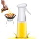 thumbnail image 1 of Pulverizador de aceite de oliva para cocinar - Botella dispensadora de aceite de 210 ml Spray Mister - Botellas de pulverizador de vinagre de aceite de grado alimenticio recargables portátiles para cocina, freidora de aire, ensalada, hornear, asar a la parrilla, freír Ormromra WMZL-1036-2, 1 of 6