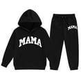 thumbnail image 3 of Kiijoy Toddler Girls Sweatsuits Letter Print Sports Hoodie Pants Kids Outfits, Sizes 3-4, 3 of 3