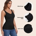 thumbnail image 6 of Joyshaper Women's Seamless Shapewear Tank Top Compression Undershirt With Built-In Bra For Intimate Underwear, 6 of 6