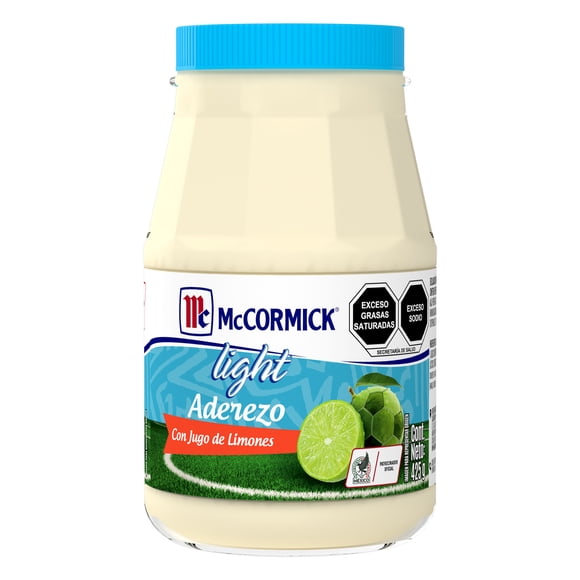 Aderezo de mayonesa McCormick light con limón 425 g