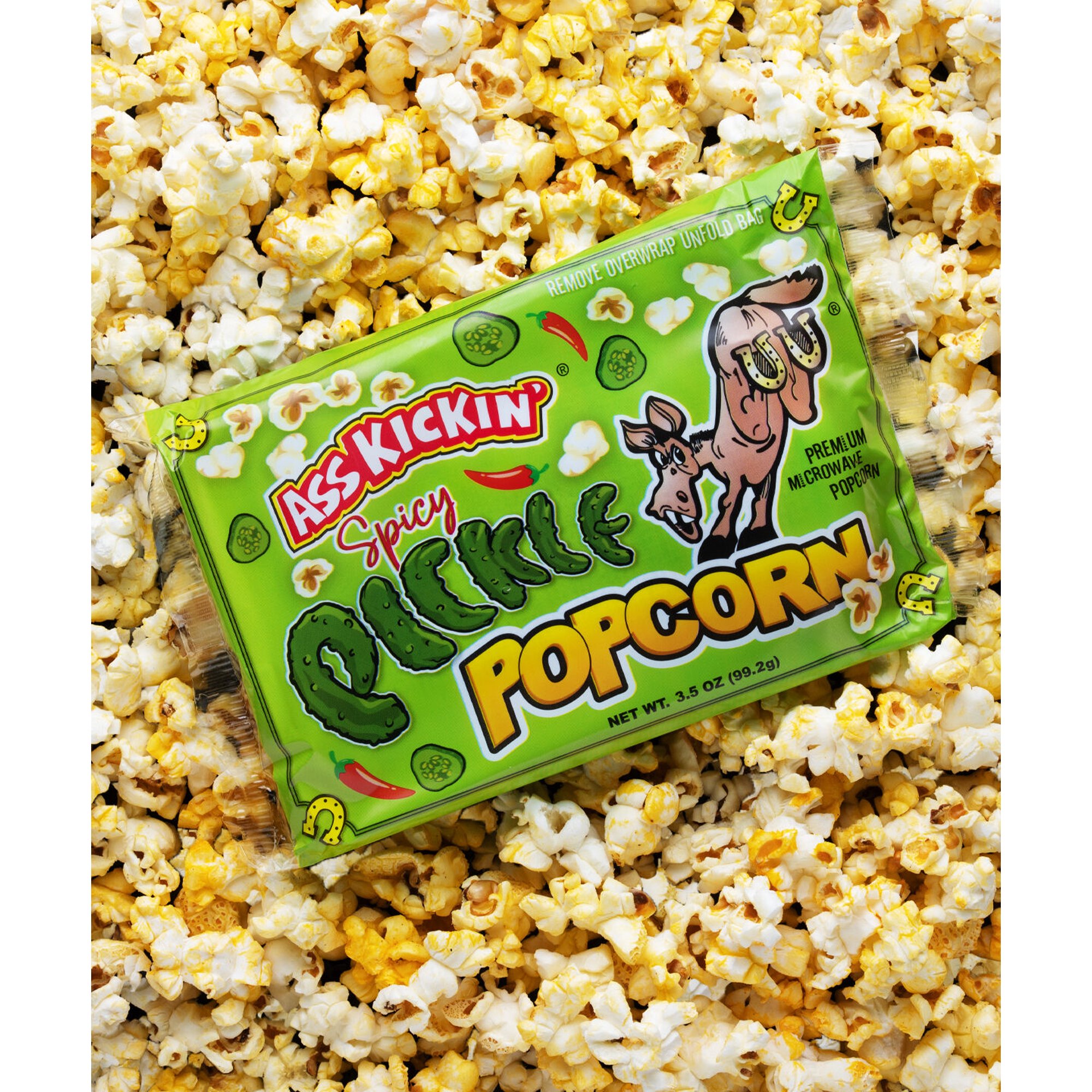 Spicy Microwave Popcorn