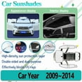 thumbnail image 2 of Car Windows Sunshades For Nissan Murano Z51  2009~2014 Auto Side Window Windshield Anti-UV Visor Sun Protector Covers, 2 of 7