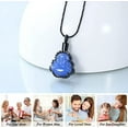 thumbnail image 3 of Buddha Cremation Jewelry Laughing Buddha Urn Necklace for Ashes Mini Keepsake Good Luck Urn Pendant, 3 of 7