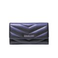 thumbnail image 1 of Billetera Michael Kors Jet Set Travel Trifold azul marino para mujer, 1 of 3