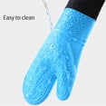 thumbnail image 2 of Manoplas De Horno De Silicona Profesional Premium Guantes De Horno Antideslizantes Flexibles Guantes De Horno Resistentes Al Calor Para Cocina Hornear Asar Barbacoa Microondas Speravity HA022268-00, 2 of 6