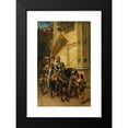 thumbnail image 2 of Cesare Auguste Detti 16x24 Black Modern Framed Museum Art Print Titled - To the Joust (1888), 2 of 5