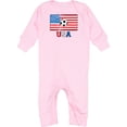 thumbnail image 2 of Inktastic USA Soccer Baby Romper Coveralls, 2 of 4