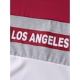 thumbnail image 5 of Fdqin Boys Summer Clothes 4 Pcs Letter Print Short Sleeve Shirt and Elastic Waist Shorts Sets Beach Vacation Outfit Red Black 7-8 Years, 5 of 7