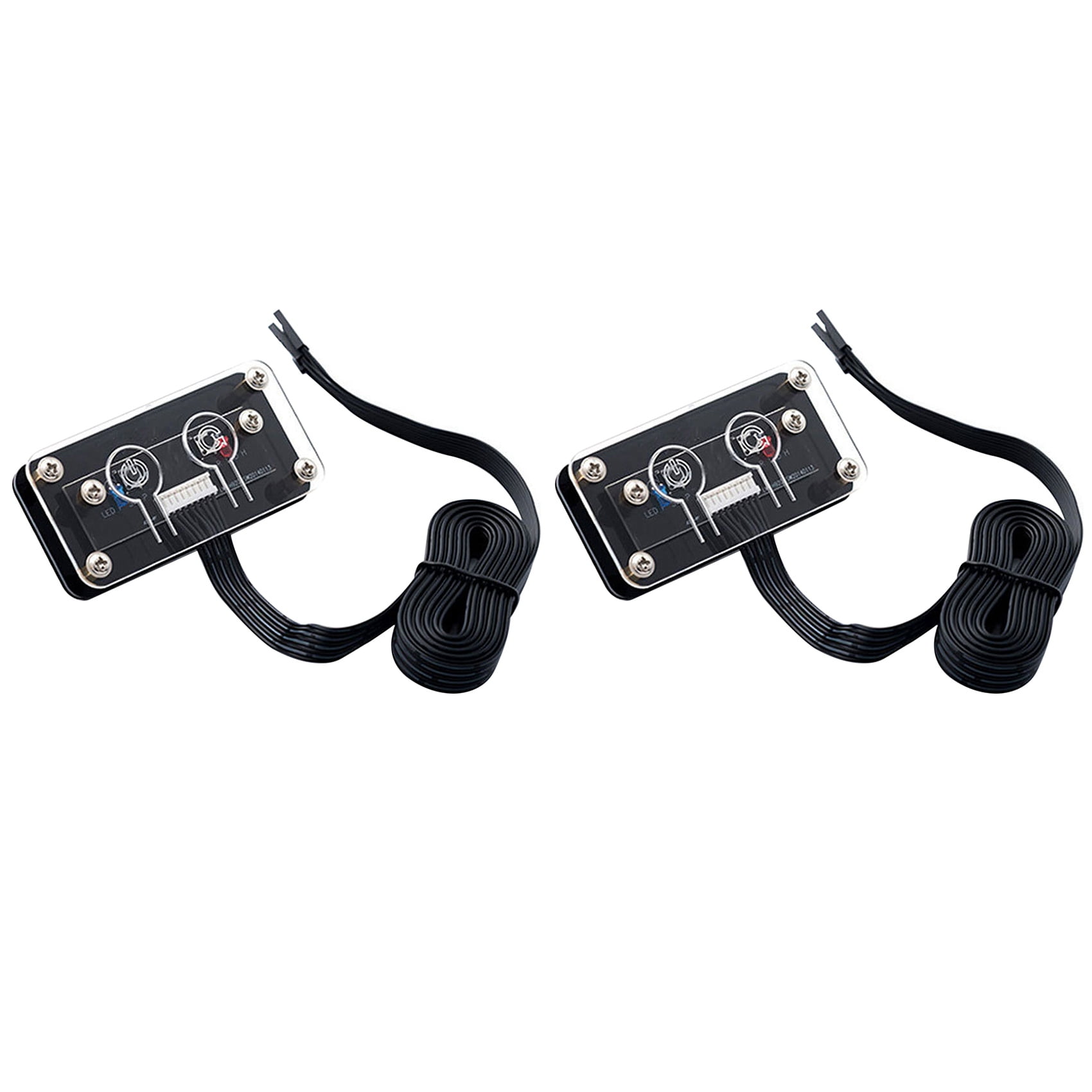 3X Desktop Computer Switch External Power Switch Power Button+Restart