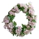 thumbnail image 4 of Puerta artificial Guirnalda de flores Oficina en casa Simulación colgante Decoración floral Banquete de boda Corona de flores falsas, Púrpura Inevent HA9087-03B, 4 of 6