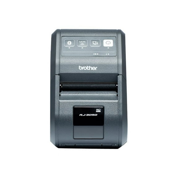 Brother RuggedJet RJ-3050 Direct Thermal Printer - Monochrome - Handheld - Label/Receipt Print - 39.37" Print Length - 2.83" Print Width - 5 in/s Mono - 203 dpi - 32 MB - Bluetooth - Wireles