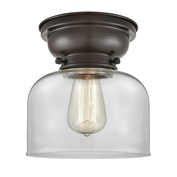 Innovations 623-1F-OB-G72-LED Large Bell 1 Light 8 inch Flush Mount, Oil Rubbed Bronze