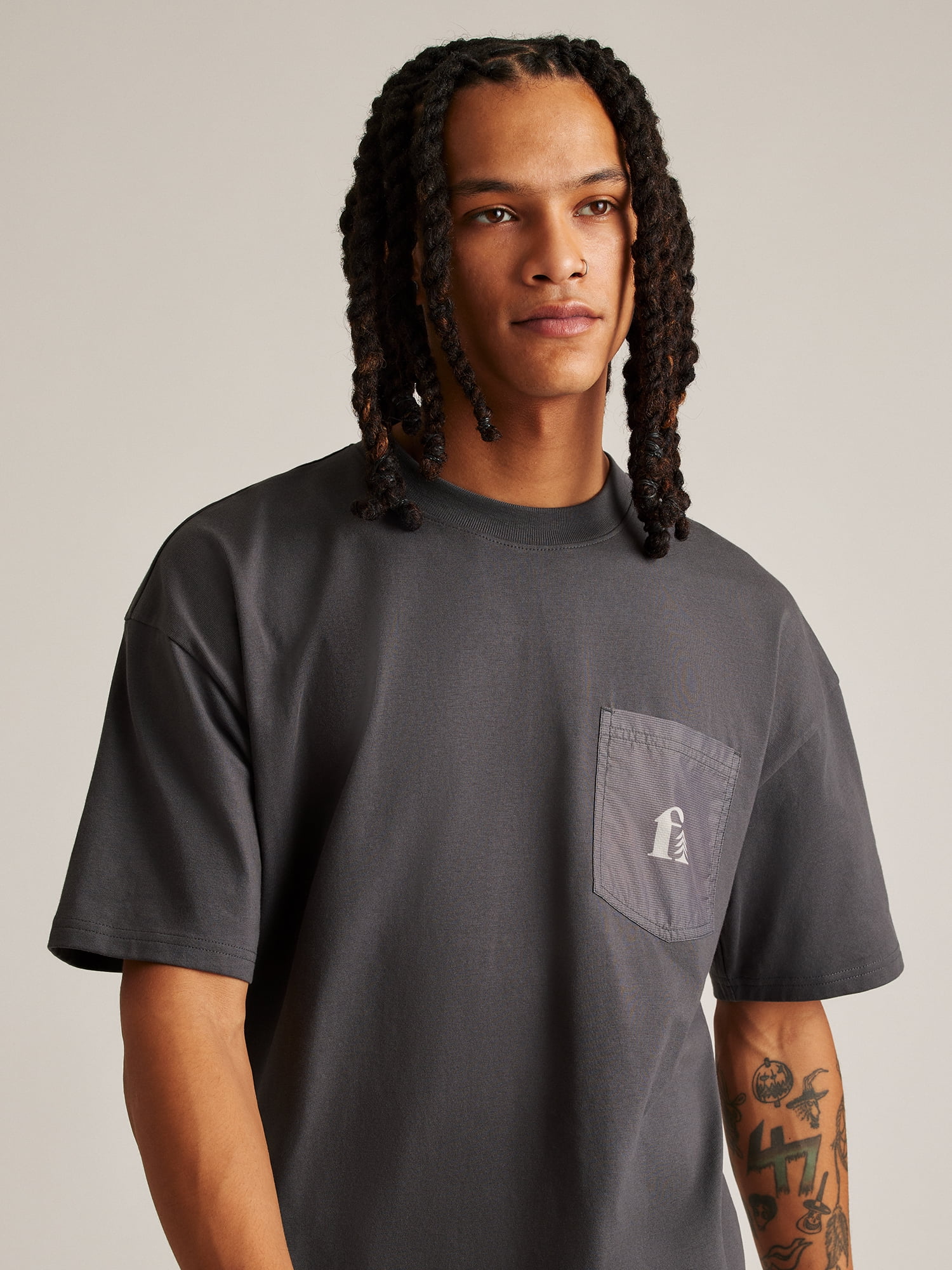 Bonobos Fielder Men's and Big Men's Short Sleeve Relaxed Fit Pocket Tee