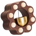 thumbnail image 4 of Miangastore Light Brown Metal Shopkeeper Bell for Door with Crisp Sound and Delicate Design 6.3 Inches, 4 of 9