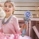 thumbnail image 5 of Varita mágica de copo de nieve para niños, varita de princesa brillante con música y spray, varita de hadas para disfrazarse, varita luminosa, juguete musical para niños, 5 of 7