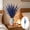 Blue, variant on 3pcs 21.6" Tall Mixed Material Artificial Plum Flower Stem Bunches with 6 Branch Prongs Each – Vibrant Red White & Blue Real Touch PE & Cloth Petals for Patriotic Holiday Vase Filler