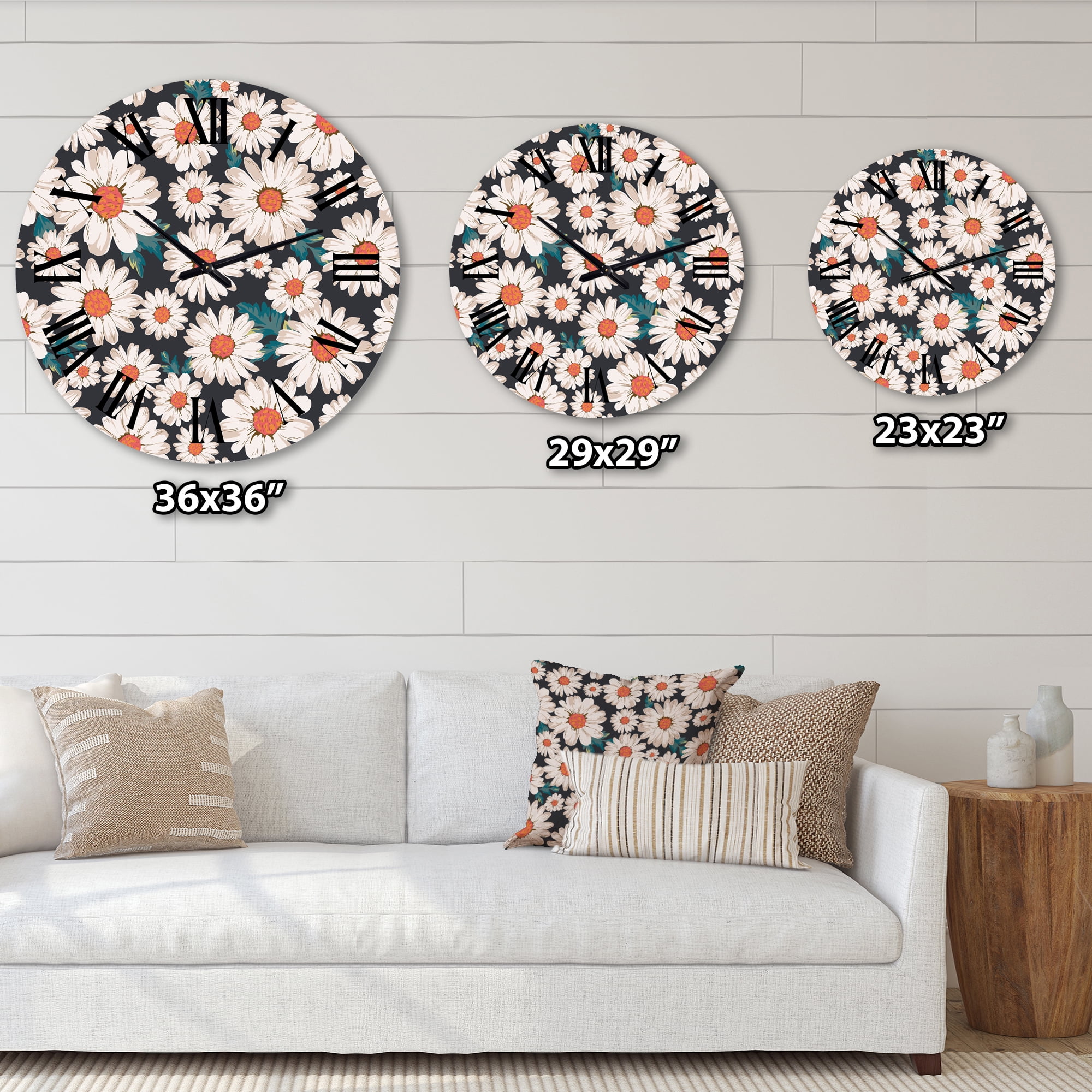 Designart 1 in Traditional Wall Clock