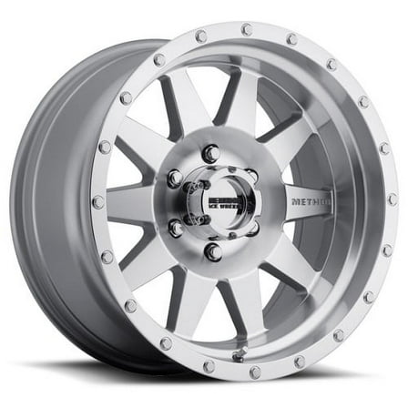 Method Race mr301 the standard 17x9 5x5.5 -12et 108mm machined/clear coat wheel Fits select: 2013-2018 RAM 1500, 1994-2012 DODGE RAM 1500