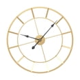 thumbnail image 1 of Reloj de pared europeo de 60cm, arte del hierro circular, relojes colgantes, Relojes de pared decorativos para restaurante, dormitorio, decoración del Dorado Baoblaze Reloj de pared, 1 of 8