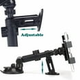 thumbnail image 4 of Car Mount for Samsung Galaxy Tab Active5 - Tablet Holder Dash Cradle Dock Swivel Telescopic Strong Grip, 4 of 6