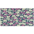 thumbnail image 2 of Vibrant Flowers Pattern 12.4x10.6in PVC Round Ring Binder, D-Ring 3-Hole, Metal Clip, 200 Sheets, 2 of 10