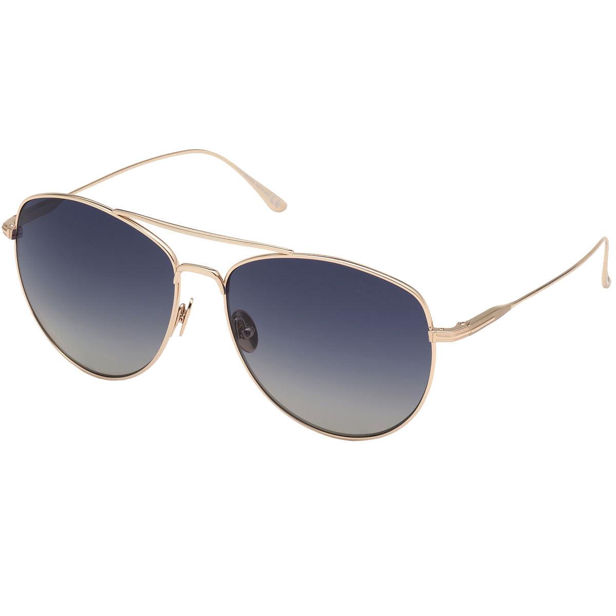 Tom Ford FT0784 5928W Women's Milla Gradient Blue Lens Sunglasses