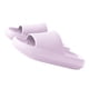 thumbnail image 3 of Zapatillas de casa, sandalias antideslizantes de EVA, zapatillas de suela gruesa con punta abierta para parejas, rosa púrpura, adecuadas para el tamaño 37-38 2 piezas Sweethay AP001383-13B, 3 of 7