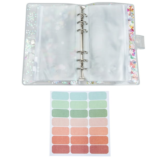 Notebook Notepad Mini Binder Book Journal Money Diary Portable Memo