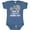 Indigo, variant on Inktastic Best Granna Ever Grandchild Boys or Girls Baby Bodysuit