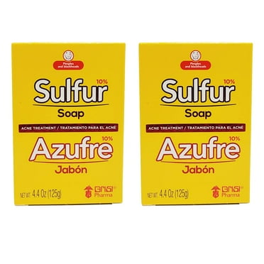 Grisi Bio Sulfur Soap With Lanolin 4.4 Oz (Pack Of 2).