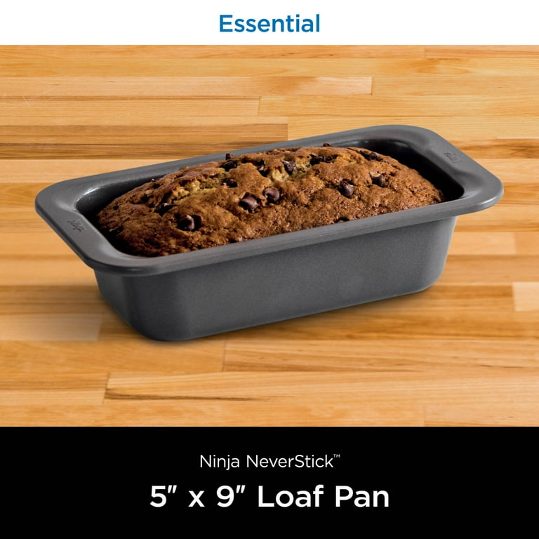 Ninja Foodi NeverStick Essential 5 x 9 Aluminum Loaf Pan