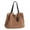 Beige, variant on Otqutp Women Woven Straw Tote Bag Casual Large Capacity Handbag Beach Vacation Traveling Hiking Bag