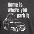 thumbnail image 3 of CafePress - Home Is Where You Park It Dark T Shirt - Men's Classic Graphic Cotton T-Shirt, 3 of 4