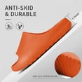 thumbnail image 4 of Ecetana Unisex Slides Sandals Soft Thick Sole Non-Slip Pillow Sandals House Slides for Women Men, 4 of 7