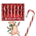thumbnail image 2 of Archie McPhee Bacon Candy Canes, 3.8 Ounce, 6 Pack, 2 of 2