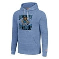thumbnail image 2 of Unisex Homage  Blue Detroit Lions Hyperlocal Raglan Pullover Hoodie, 2 of 3