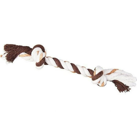 UPC: 0077234543962 | Ethical Dog 54396 Leather Rope 2 Knot – Medium