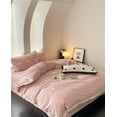thumbnail image 1 of Zhuge Bed Sheets Set, Bedding Sheets Pillowcases Kit, Twin Bed Set, Hotel Bedding, Home Decor(Pink), 1 of 5