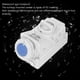 thumbnail image 3 of Toma Exterior, 32A, Enchufe Con Interruptor De Enclavamiento Montado En La Pared, IP67, Resistente Al Agua, 220-250V, A Prueba De Polvo Para La Industria Química, 3 of 7