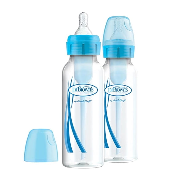 Set de Biberones Dr. Brown's Options + 8 oz - 250 ml 3 Piezas Azul